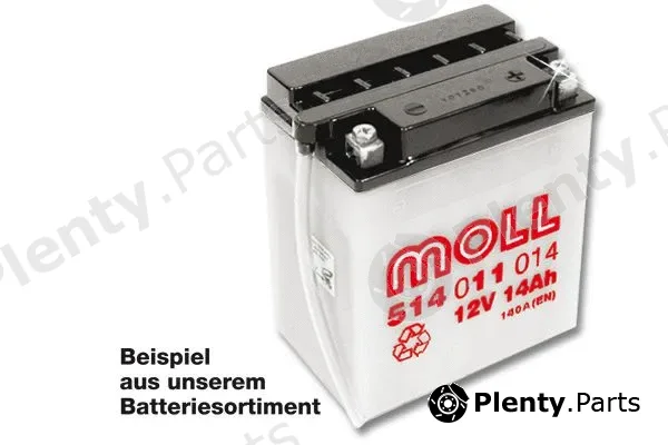 Mollbatterien 530030030 — Starter Battery MOLL - Motorradbatterien