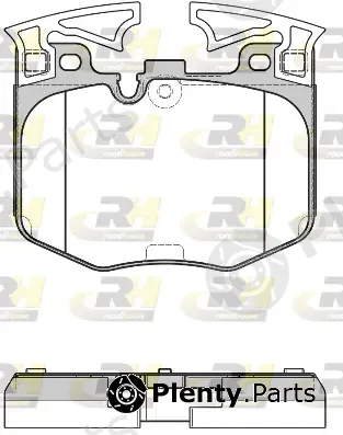Roadhouse 21711.00 — Brake Pad Set, disc brake