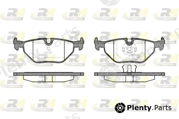 Roadhouse 2265.00 — Brake Pad Set, disc brake