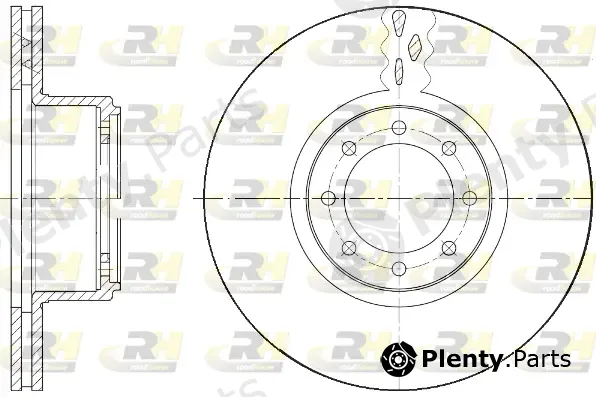 Roadhouse 61673.10 — Brake Disc