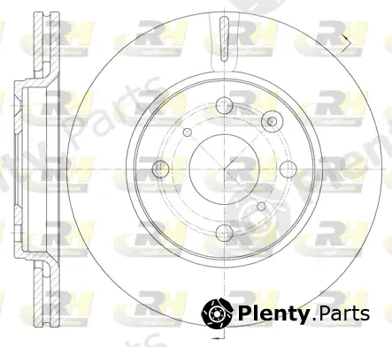 Roadhouse 61003.10 — Brake Disc