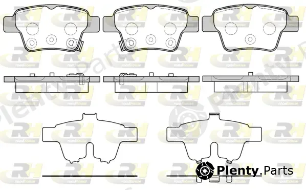 Roadhouse 21138.02 — Brake Pad Set, disc brake
