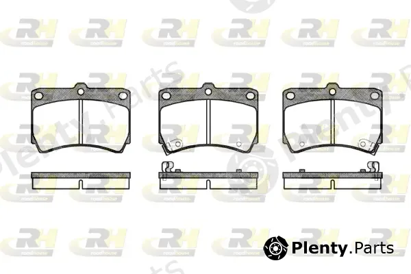 Roadhouse 2212.12 — Brake Pad Set, disc brake