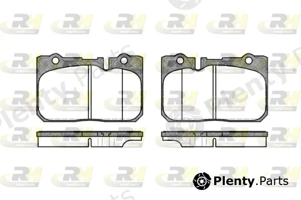 Roadhouse 2679.00 — Brake Pad Set, disc brake