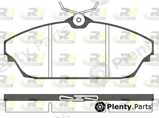 Roadhouse 21504.00 — Brake Pad Set, disc brake