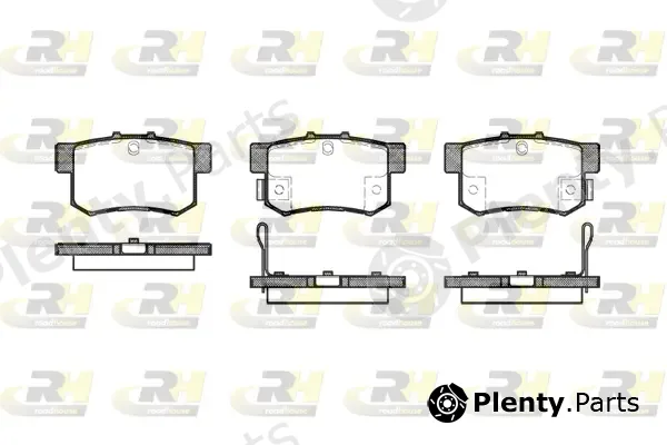 Roadhouse 2325.22 — Brake Pad Set, disc brake