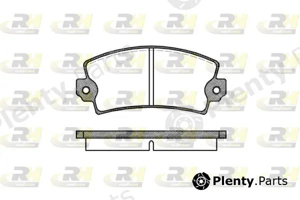 Roadhouse 2021.00 — Brake Pad Set, disc brake