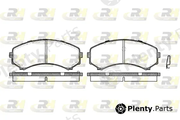 Roadhouse 2396.00 — Brake Pad Set, disc brake
