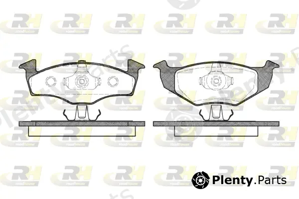 Roadhouse 2609.10 — Brake Pad Set, disc brake