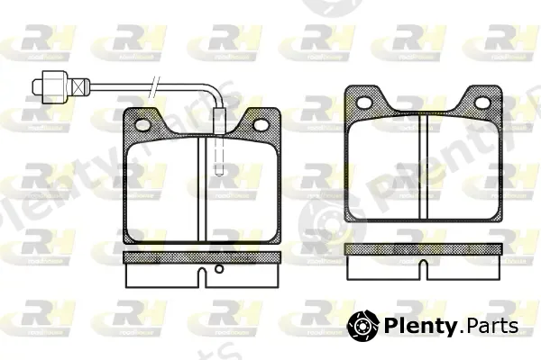 Roadhouse 2013.02 — Brake Pad Set, disc brake