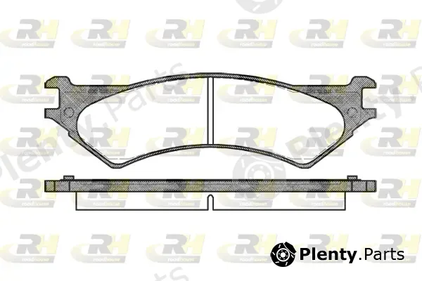 Roadhouse 2737.00 — Brake Pad Set, disc brake