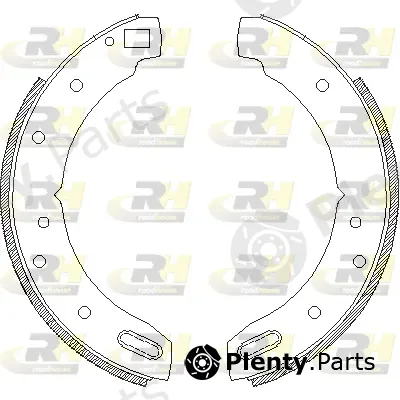Roadhouse 4604.00 — Brake Shoe, parking brake