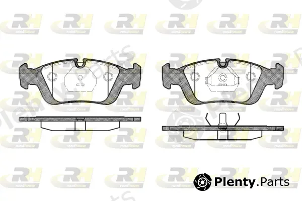 Roadhouse 2384.00 — Brake Pad Set, disc brake