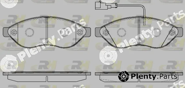 Roadhouse 21237.11 — Brake Pad Set, disc brake