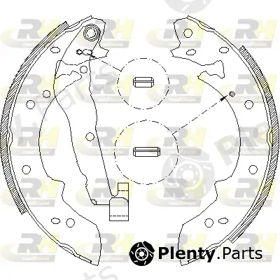 Roadhouse 4027.01 — Brake Shoe