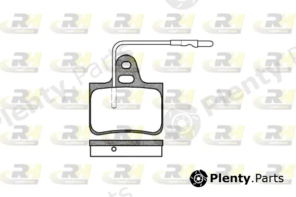 Roadhouse 2076.04 — Brake Pad Set, disc brake