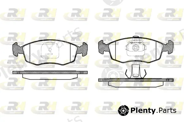 Roadhouse 2172.10 — Brake Pad Set, disc brake