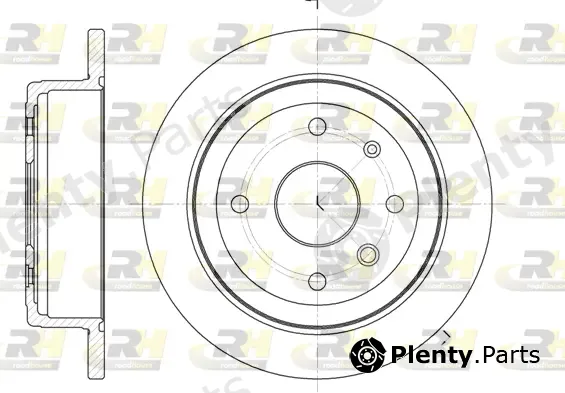 Roadhouse 6877.00 — Brake Disc