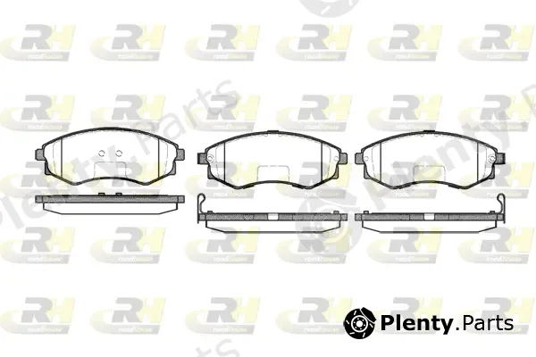 Roadhouse 2318.52 — Brake Pad Set, disc brake