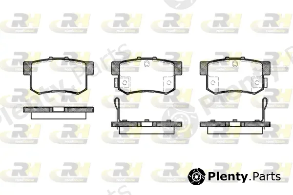 Roadhouse 2325.32 — Brake Pad Set, disc brake