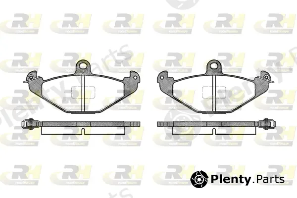 Roadhouse 2345.10 — Brake Pad Set, disc brake