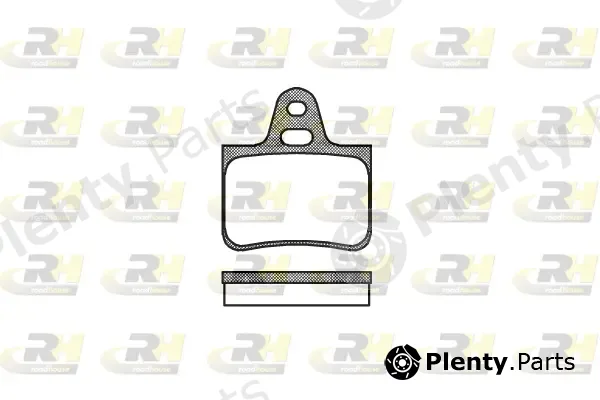 Roadhouse 2076.00 — Brake Pad Set, disc brake