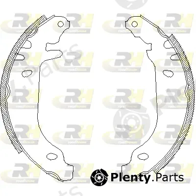 Roadhouse 4169.00 — Brake Shoe