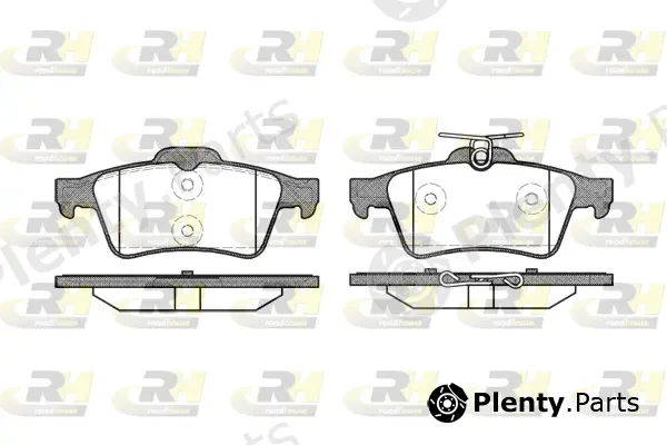 Roadhouse 2842.20 — Brake Pad Set, disc brake