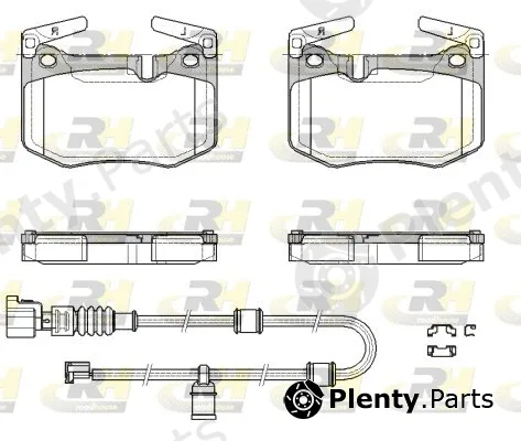 Roadhouse 21979.02 — Brake Pad Set, disc brake