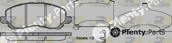 Roadhouse 2804.31 — Brake Pad Set, disc brake