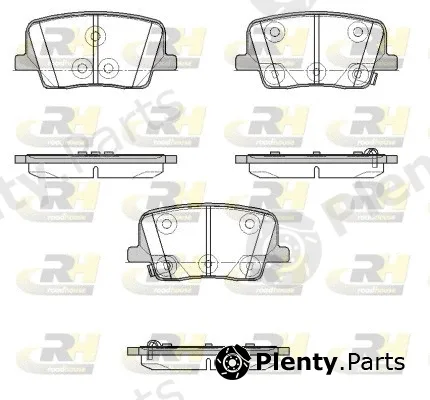 Roadhouse 21947.02 — Brake Pad Set, disc brake