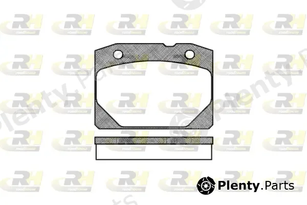 Roadhouse 2080.00 — Brake Pad Set, disc brake