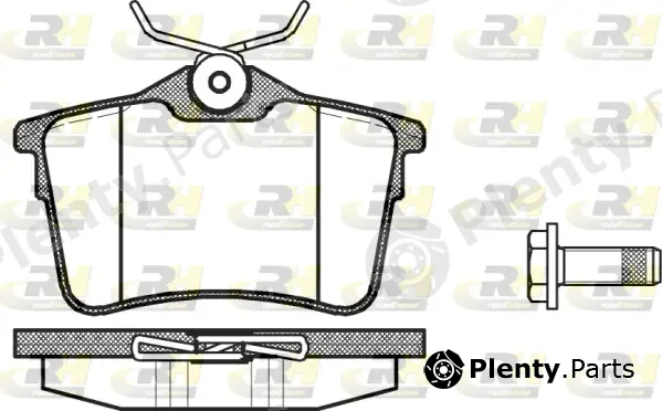 Roadhouse 21382.00 — Brake Pad Set, disc brake