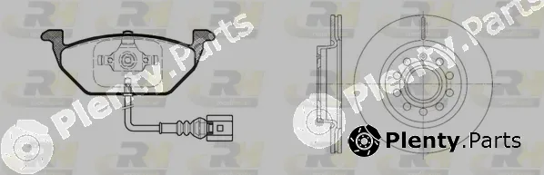 Roadhouse 8633.05 — Brake Kit, disc brake Dual Kit