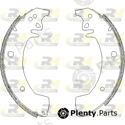 Roadhouse 4078.02 — Brake Shoe