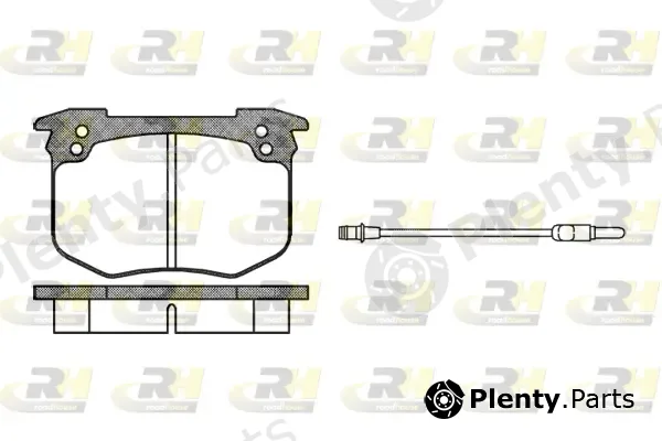 Roadhouse 2030.02 — Brake Pad Set, disc brake