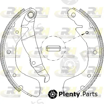 Roadhouse 4398.00 — Brake Shoe