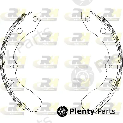 Roadhouse 4359.00 — Brake Shoe