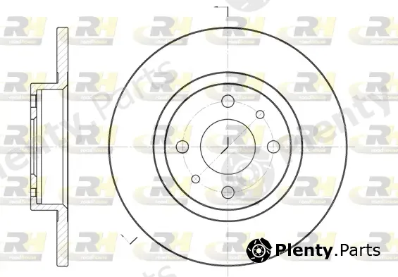 Roadhouse 6191.00 — Brake Disc
