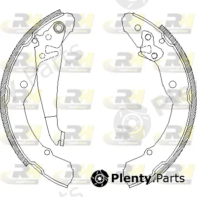 Roadhouse 4082.00 — Brake Shoe
