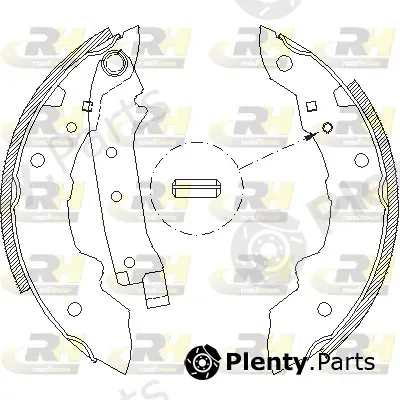 Roadhouse 4038.00 — Brake Shoe