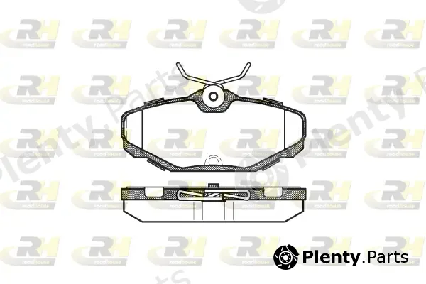 Roadhouse 2455.00 — Brake Pad Set, disc brake