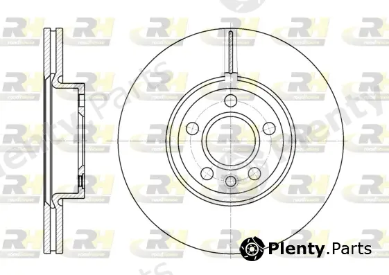 Roadhouse 6728.10 — Brake Disc