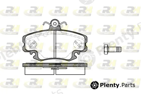Roadhouse 2141.10 — Brake Pad Set, disc brake