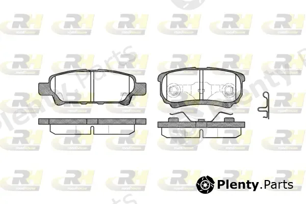 Roadhouse 21051.02 — Brake Pad Set, disc brake