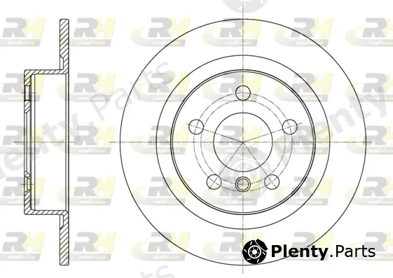 Roadhouse 61597.00 — Brake Disc