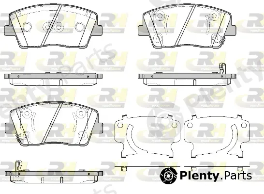 Roadhouse 21811.02 — Brake Pad Set, disc brake