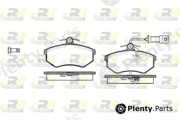 Roadhouse 2134.02 — Brake Pad Set, disc brake
