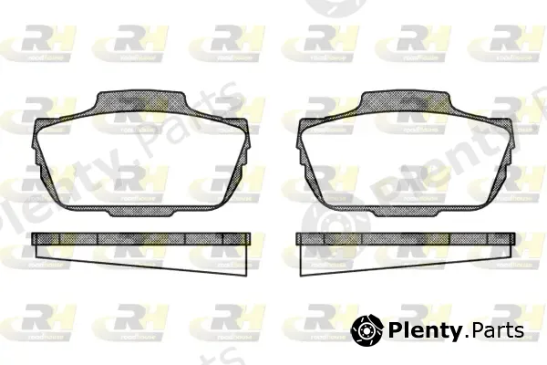 Roadhouse 2055.00 — Brake Pad Set, disc brake