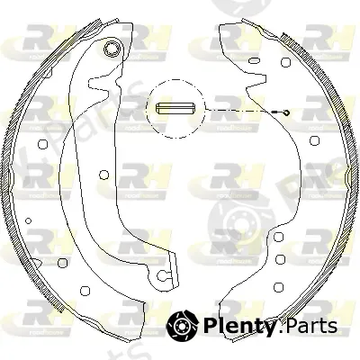Roadhouse 4718.01 — Brake Shoe